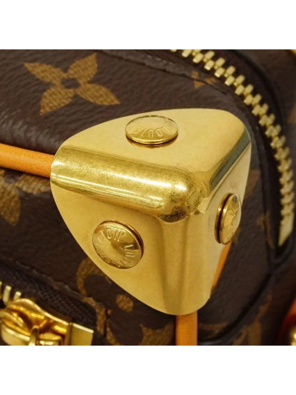 Louis Vuitton Shoulder Bag Monogram Archive Mini Soft Trunk Brown
